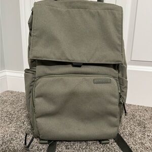 Durable Olive Camera Backpack